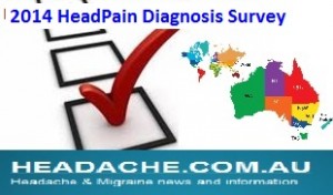 www.headache.com.au Headache survey